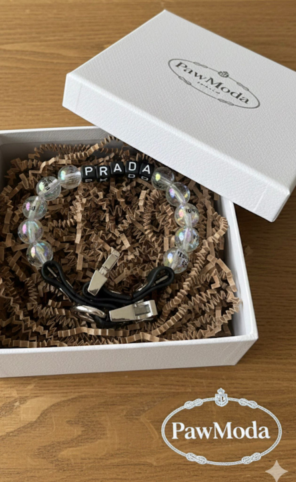 PRADA - BONCUK KOLYE TASMA